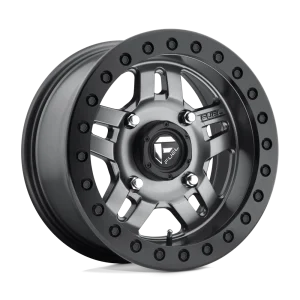 Fuel UTV – D918 ANZA BEADLOCK – Gunmetal – 14″x7″ 13mm – All weather Wheels – D9181470A643